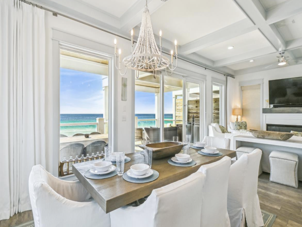 Gulf Front Seven Bedroom Vacation Home with Pool & SPA